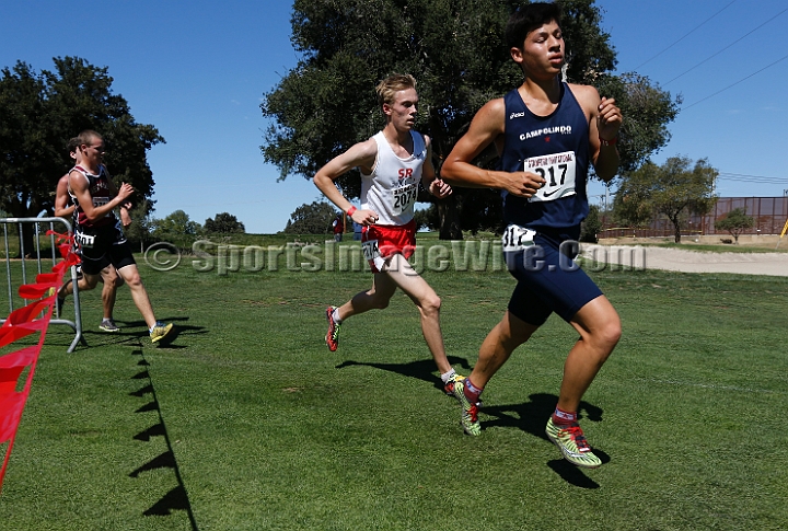 2015SIxcHSD3-017.JPG - 2015 Stanford Cross Country Invitational, September 26, Stanford Golf Course, Stanford, California.
